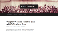 Desktop Screenshot of chesterschmitz.com